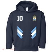Pro Soccer Specialists #10 Argentina Jersey Soccer Toddler Hoodie thumb 0