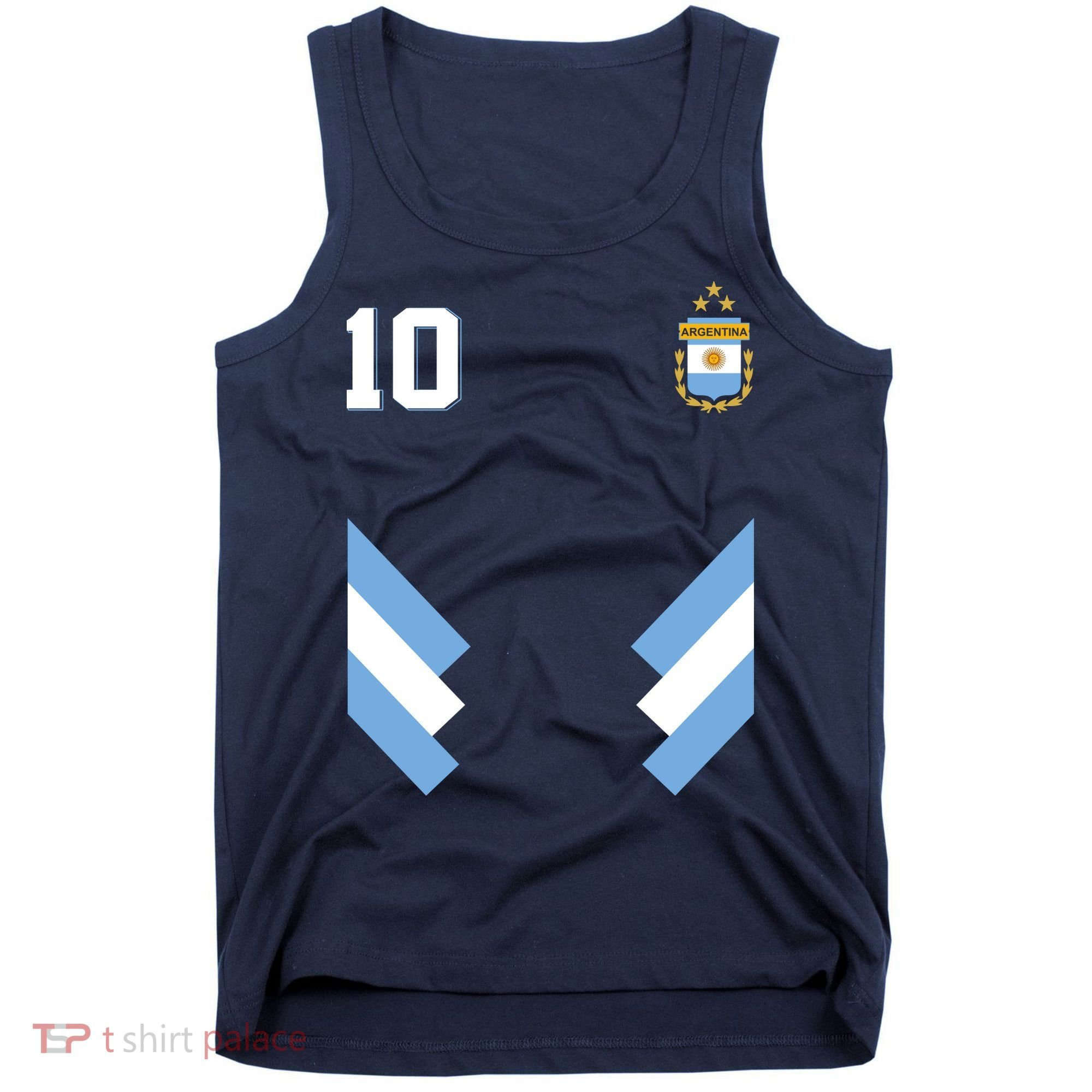 Pro Soccer Specialists #10 Argentina Jersey Soccer Tank Top