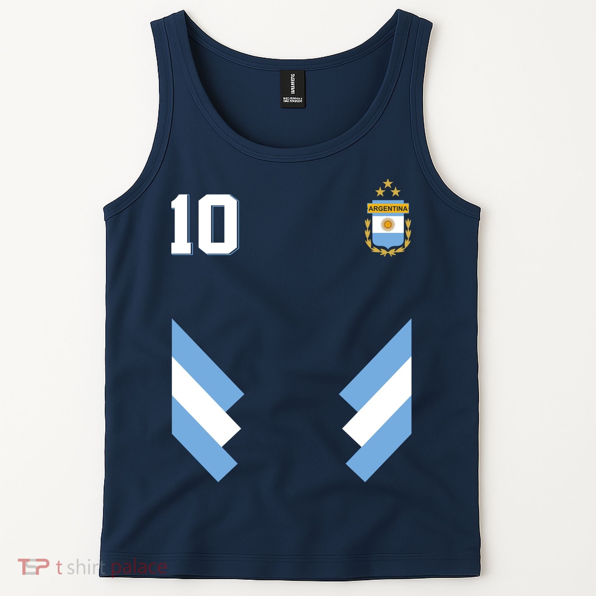 Pro Soccer Specialists #10 Argentina Jersey Soccer Tank Top