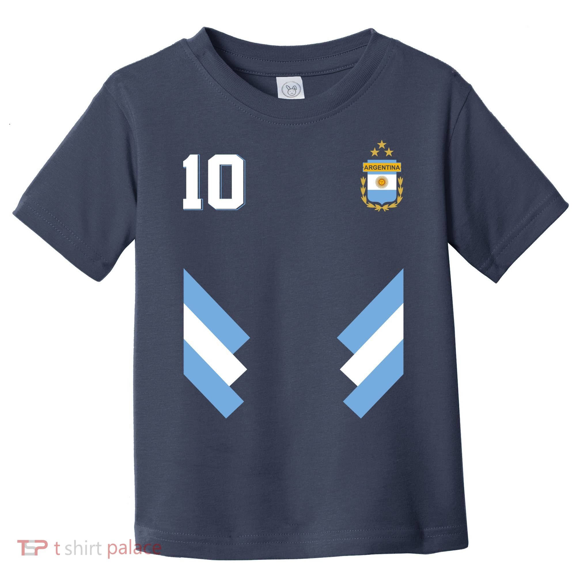 Pro Soccer Specialists #10 Argentina Jersey Soccer Toddler T-Shirt