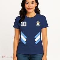 Pro Soccer Specialists #10 Argentina Jersey Soccer Women's T-Shirt thumb 4