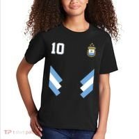 Pro Soccer Specialists #10 Argentina Jersey Soccer Kids T-Shirt thumb 2
