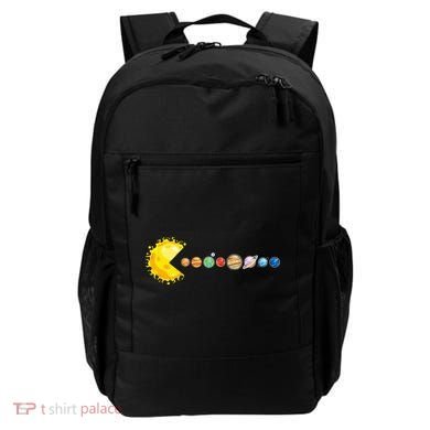 Planetary System Star Eating Planets Sun Funny Astronomy Backpack
