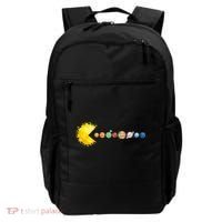 Planetary System Star Eating Planets Sun Funny Astronomy Backpack thumb 0