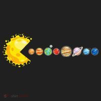 Planetary System Star Eating Planets Sun Funny Astronomy Tumbler thumb 3