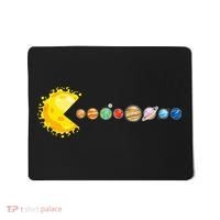 Planetary System Star Eating Planets Sun Funny Astronomy Mousepad thumb 0