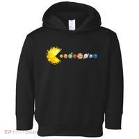 Planetary System Star Eating Planets Sun Funny Astronomy Toddler Hoodie thumb 0