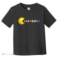Planetary System Star Eating Planets Sun Funny Astronomy Toddler T-Shirt thumb 0