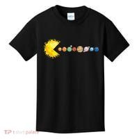 Planetary System Star Eating Planets Sun Funny Astronomy Kids T-Shirt thumb 0