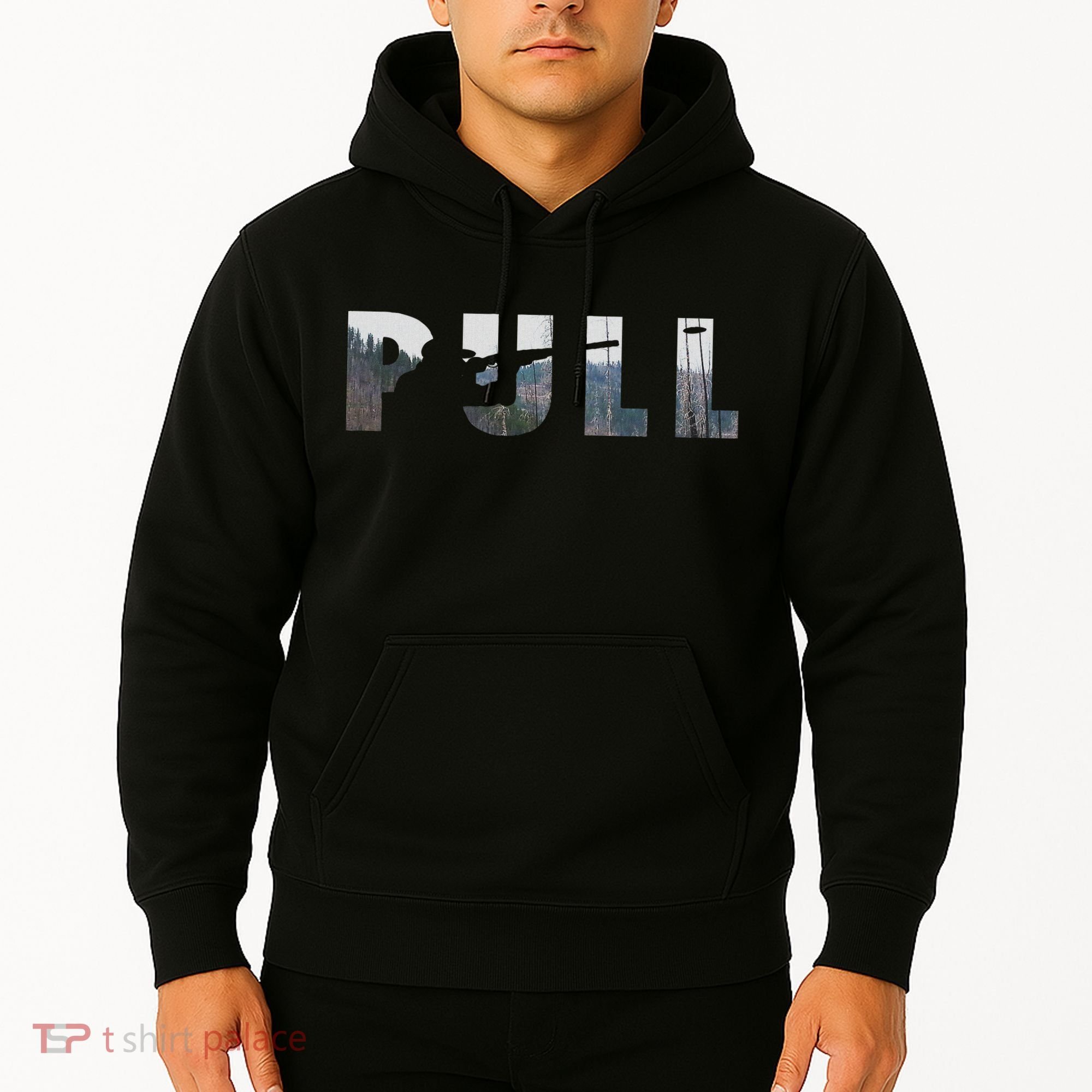 Pull Skeet Shooter Shotgun Trap Gift Hoodie