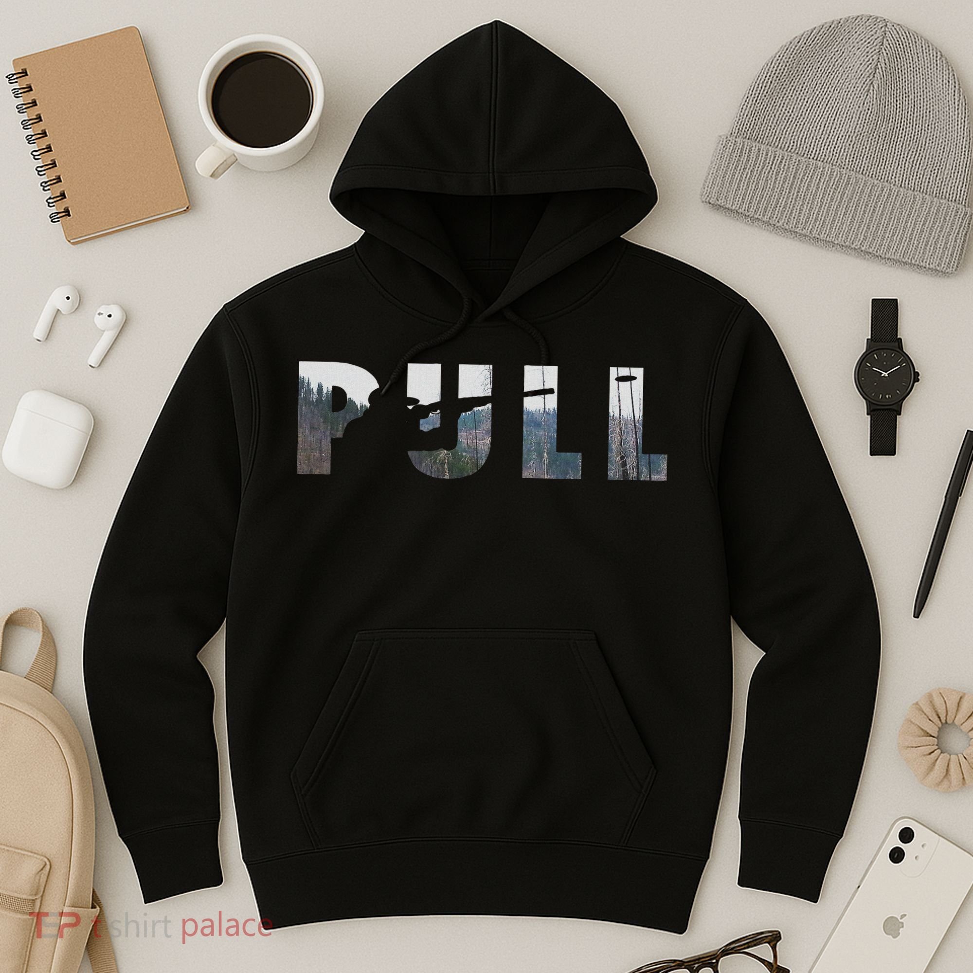 Pull Skeet Shooter Shotgun Trap Gift Hoodie