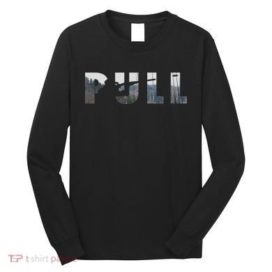Pull Skeet Shooter Shotgun Trap Gift Long Sleeve Shirt