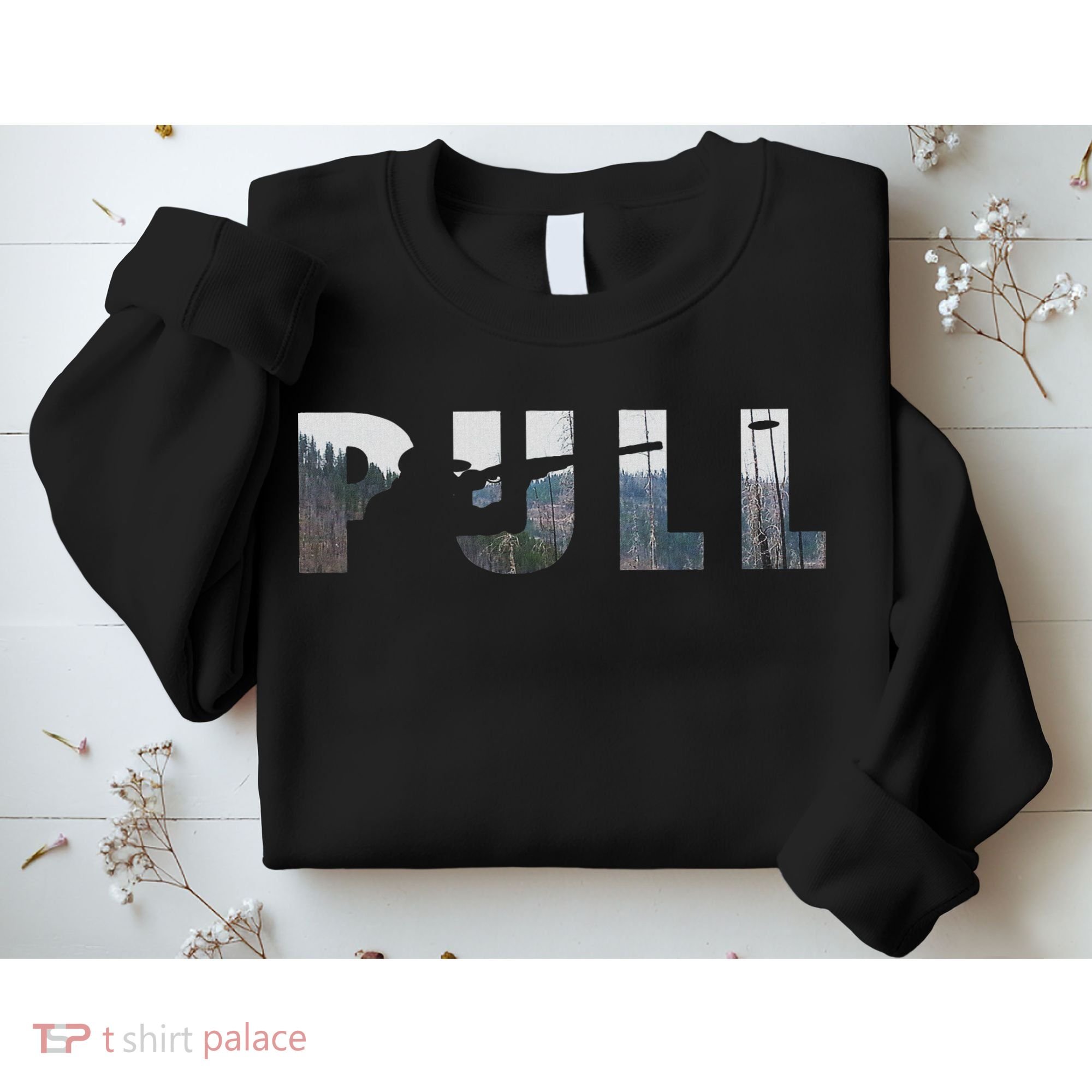 Pull Skeet Shooter Shotgun Trap Gift Sweatshirt