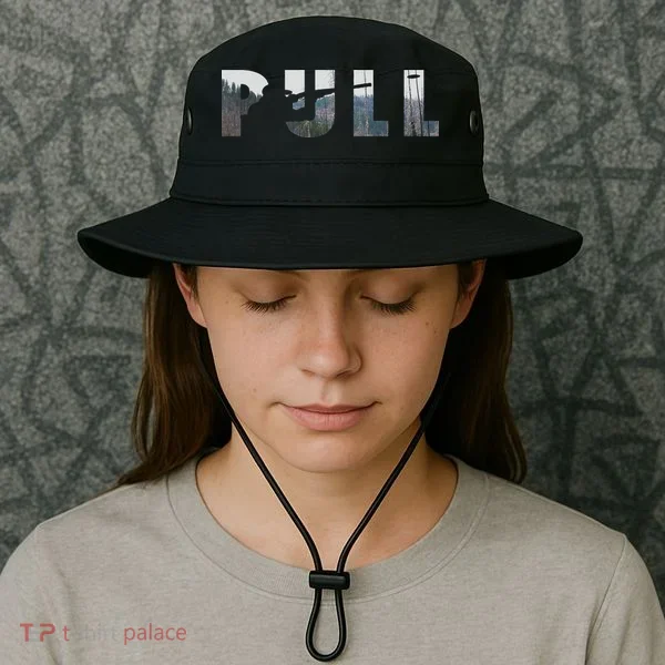 Pull Skeet Shooter Shotgun Trap Gift Bucket Hat