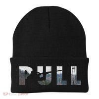 Pull Skeet Shooter Shotgun Trap Gift Beanie thumb 0