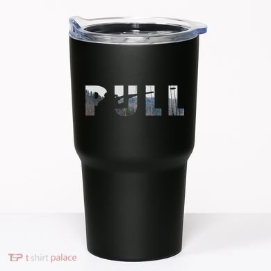 Pull Skeet Shooter Shotgun Trap Gift Tumbler