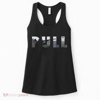 Pull Skeet Shooter Shotgun Trap Gift Women's Tank Top thumb 0