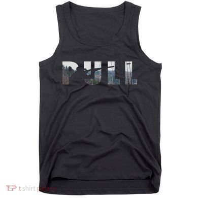 Pull Skeet Shooter Shotgun Trap Gift Tank Top