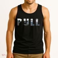 Pull Skeet Shooter Shotgun Trap Gift Tank Top thumb 3