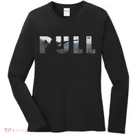Pull Skeet Shooter Shotgun Trap Gift Women's Long Sleeve Shirt thumb 0