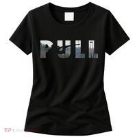 Pull Skeet Shooter Shotgun Trap Gift Women's T-Shirt thumb 0