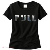 Pull Skeet Shooter Shotgun Trap Gift Women's T-Shirt thumb 0