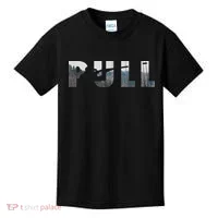 Pull Skeet Shooter Shotgun Trap Gift Kids T-Shirt thumb 0