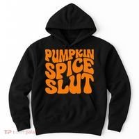 Pumpkin Spice Slut Funny Inappropriate Fall Halloween Hoodie thumb 0