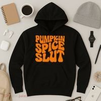 Pumpkin Spice Slut Funny Inappropriate Fall Halloween Hoodie thumb 3