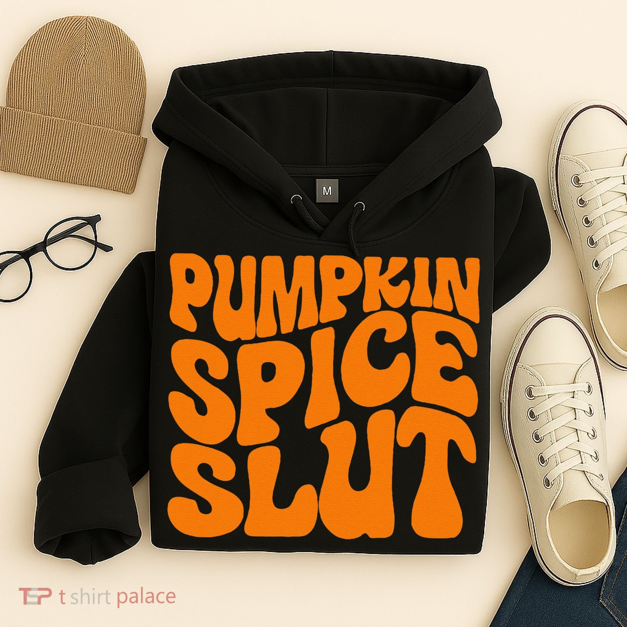Pumpkin Spice Slut Funny Inappropriate Fall Halloween Hoodie
