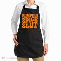 Pumpkin Spice Slut Funny Inappropriate Fall Halloween Apron thumb 2