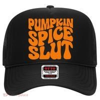 Pumpkin Spice Slut Funny Inappropriate Fall Halloween Hat thumb 0
