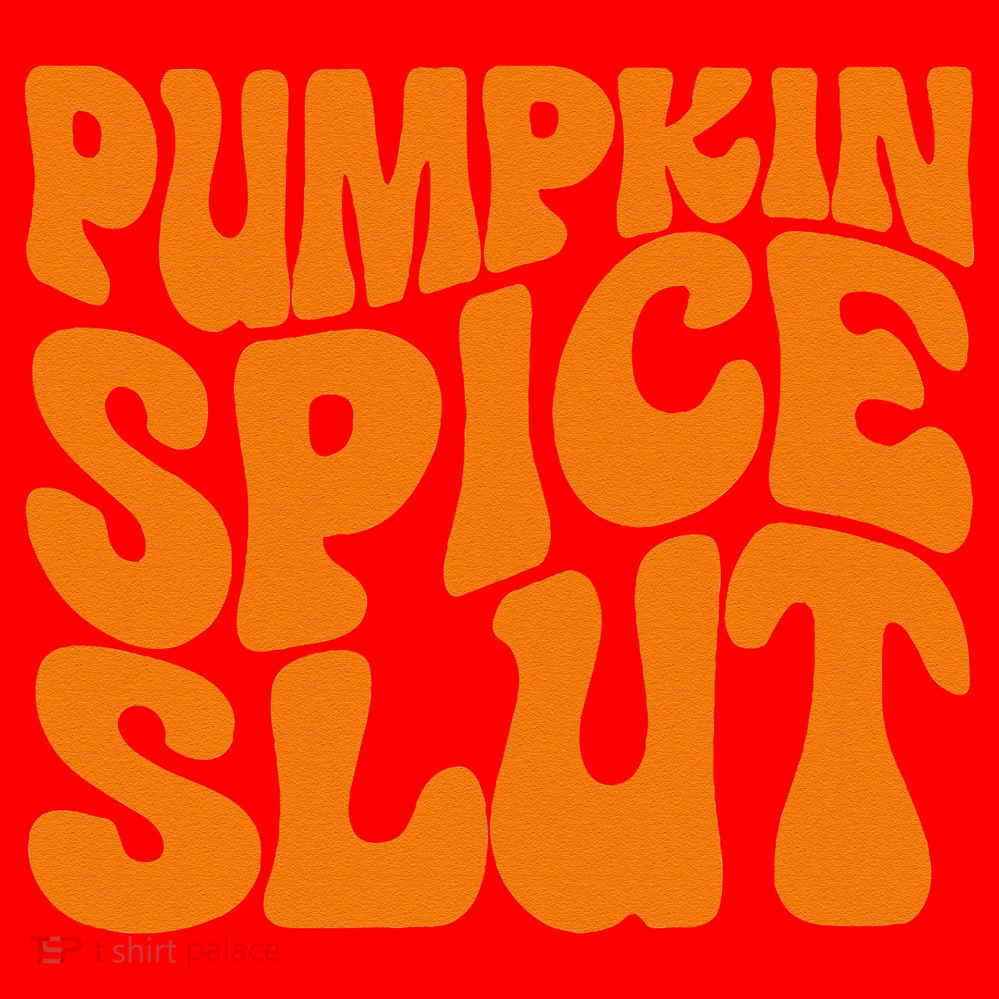 Pumpkin Spice Slut Funny Inappropriate Fall Halloween Santa Hat