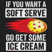 Pickleball Soft Serve Ice Cream Funny Pickleball Beanie thumb 2