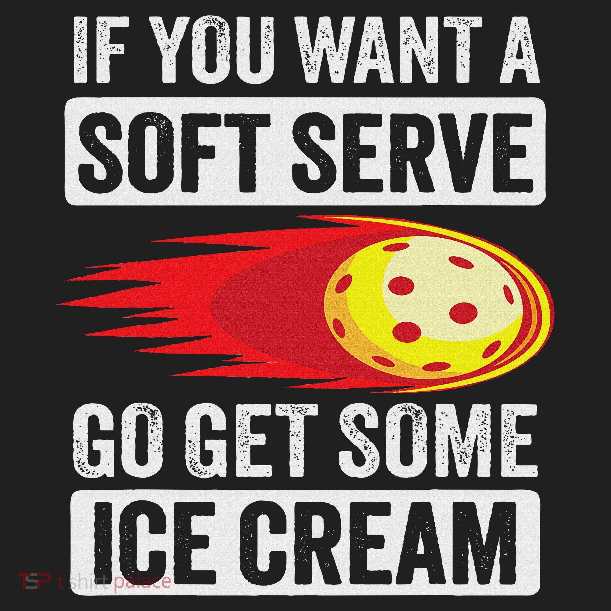 Pickleball Soft Serve Ice Cream Funny Pickleball Beanie