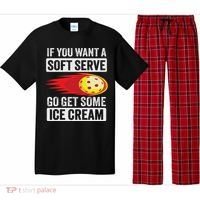 Pickleball Soft Serve Ice Cream Funny Pickleball Pajama Set thumb 0