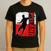 Poland Soccer Team Polish Flag Jersey Football Fans T-Shirt thumb 3