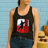 Poland Soccer Team Polish Flag Jersey Football Fans Women's Tank Top thumb 2