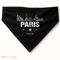 Paris Souvenir Travel USA-Made Doggie Bandana thumb 0