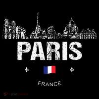 Paris Souvenir Travel Backpack thumb 2