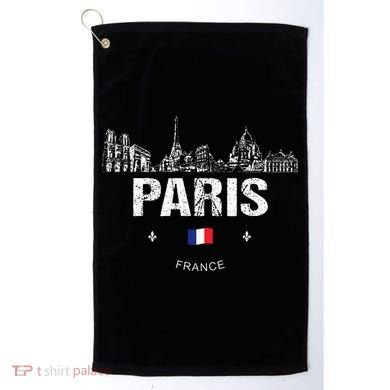 Paris Souvenir Travel Golf Towel