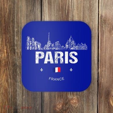 Paris Souvenir Travel Coaster