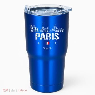 Paris Souvenir Travel Tumbler