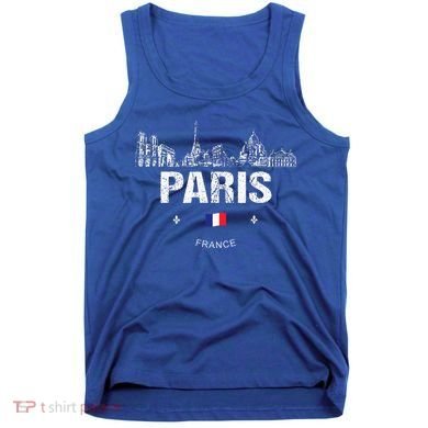 Paris Souvenir Travel Tank Top