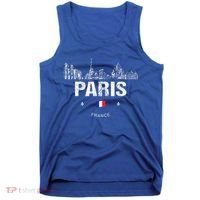 Paris Souvenir Travel Tank Top thumb 0