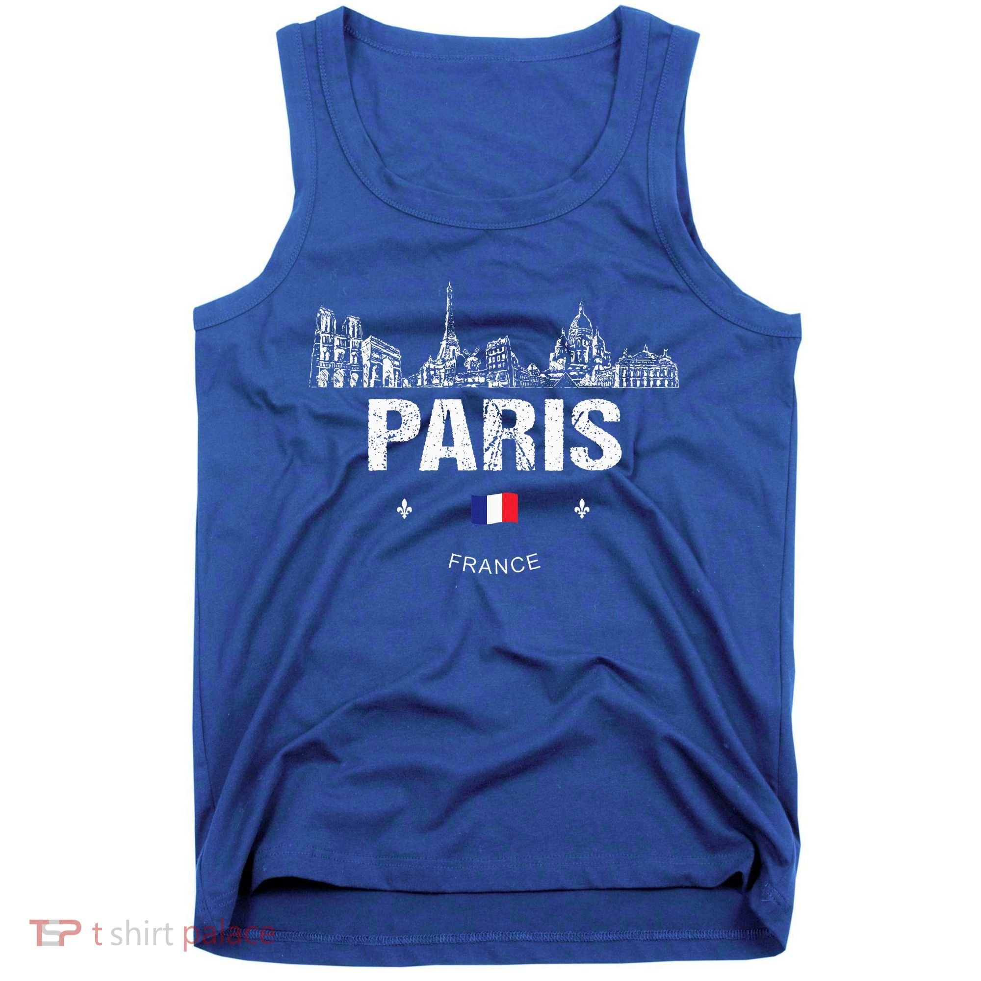 Paris Souvenir Travel Tank Top