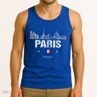 Paris Souvenir Travel Tank Top thumb 3