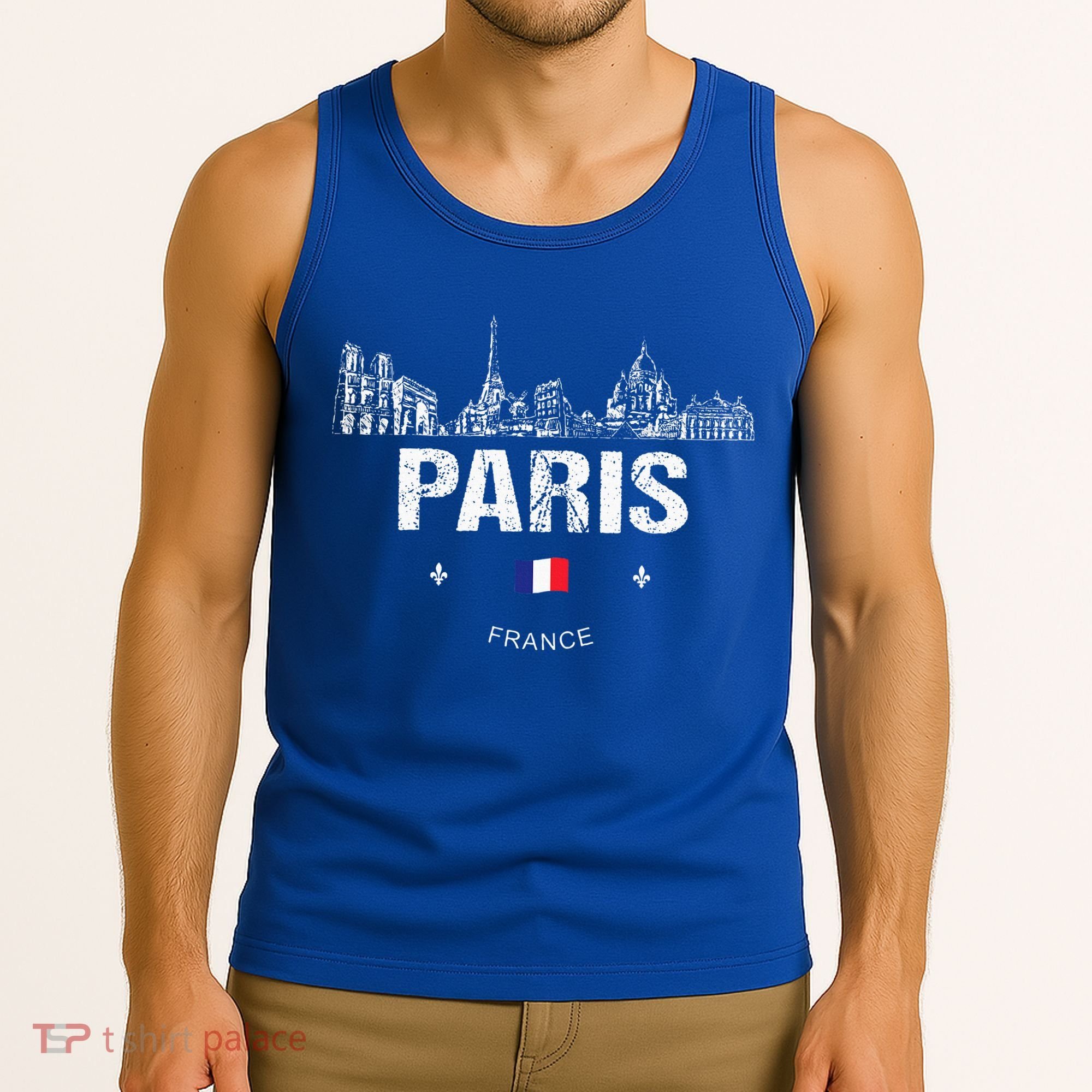 Paris Souvenir Travel Tank Top