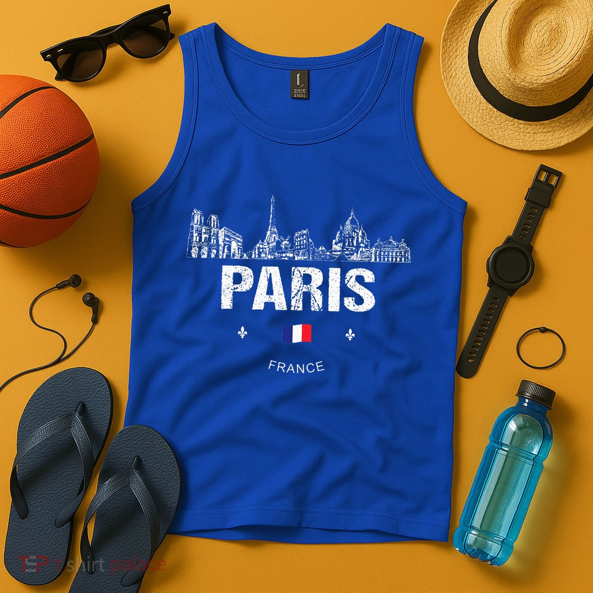 Paris Souvenir Travel Tank Top