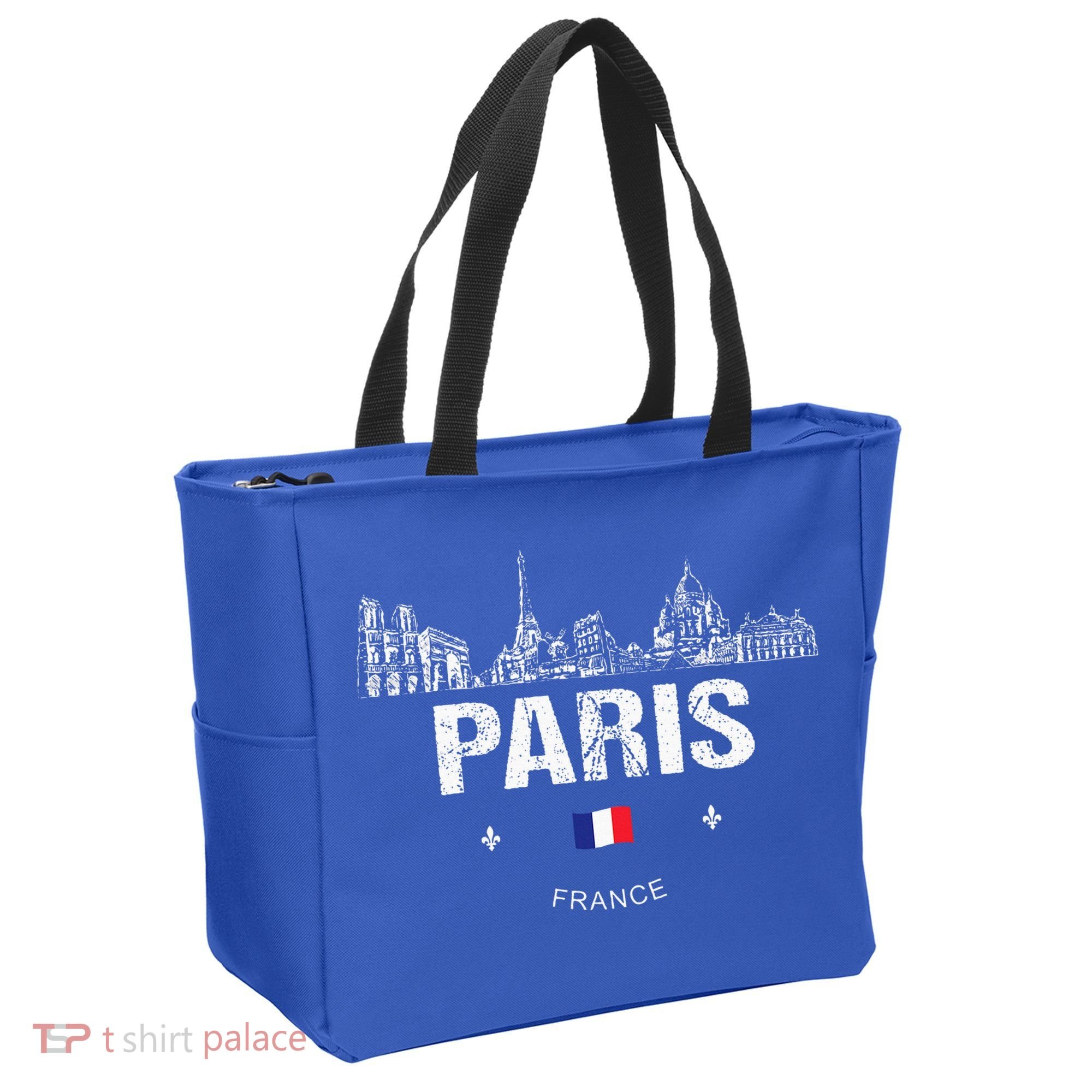 Paris Souvenir Travel Tote Bag